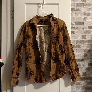 Floral Button-Up Shirt